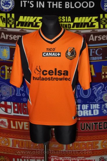KSZO Ostrowiec Świętokrzyski Home football shirt 2004 - 2005