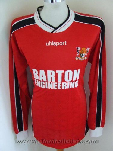 Bridlington Town FC Home football shirt (unknown year)