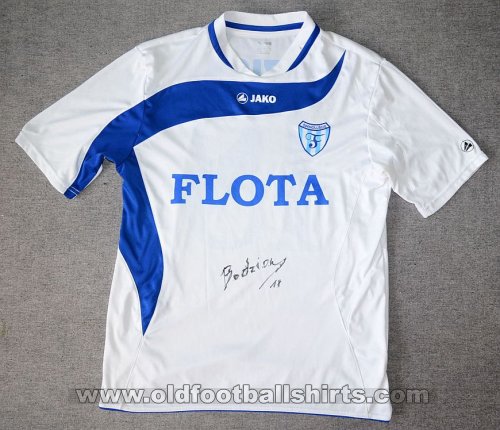 Flota Świnoujście Away football shirt 2010 - 2011