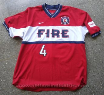 Chicago Fire Home football shirt 2000 - 2003