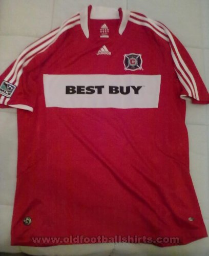 Chicago Fire Home חולצת כדורגל 2008 - 2009