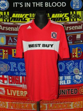 Chicago Fire Home football shirt 2009 - 2010