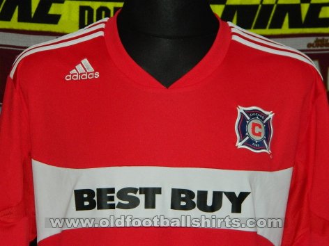 Chicago Fire Home football shirt 2009 - 2010
