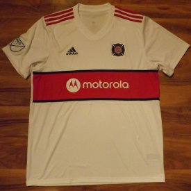 Chicago Fire Home football shirt 2019 - 2021 sponsored by Motorola