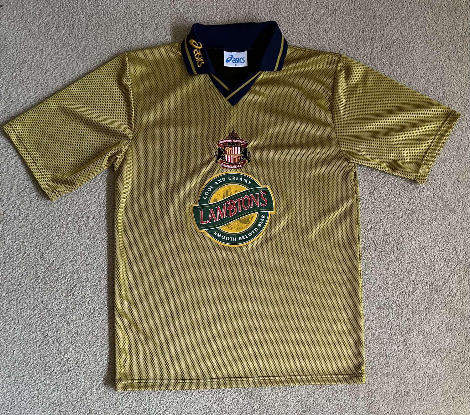 Sunderland Away football shirt 1997 - 1999. Sponsored by Lambton's