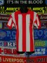Sunderland Retro Replicas φανέλα ποδόσφαιρου 1973 - 1974