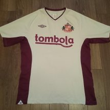 Sunderland Home maglia di calcio 2010 - 2011 sponsored by Tombola