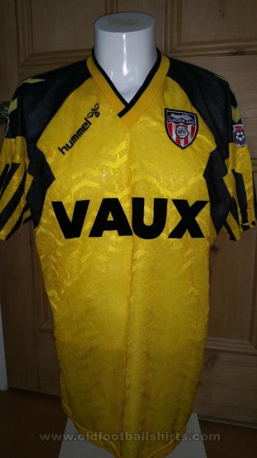 Sunderland Il Terzo maglia di calcio 1992 - 1994