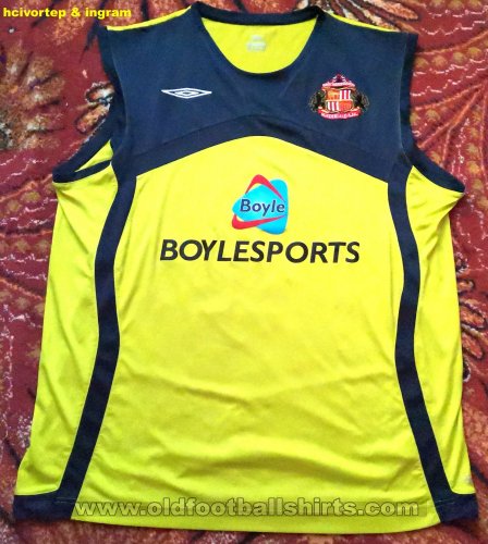 Sunderland Training/Leisure football shirt 2007 - 2010