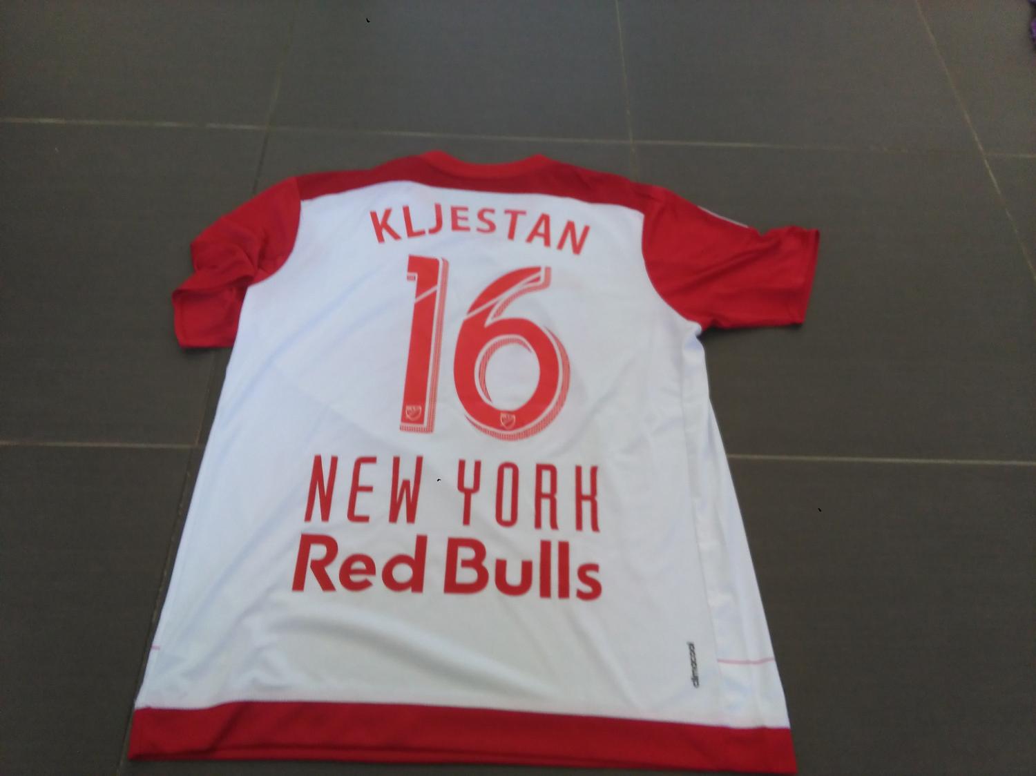 New York Red Bulls Home football shirt 2015 - 2017.