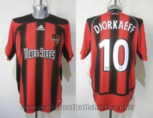 New York Red Bulls Home Fußball-Trikots 2006