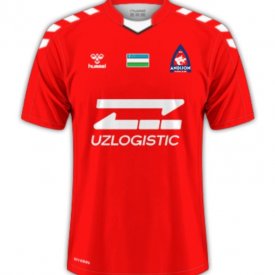 FK Andijan Home football shirt 2024 sponsored by UZLogistic