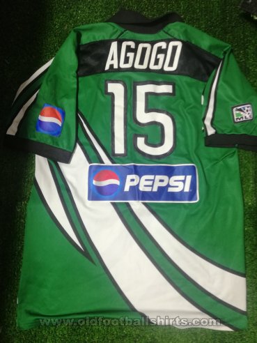 Colorado Rapids Visitante Camiseta de Fútbol 1999 - 2001