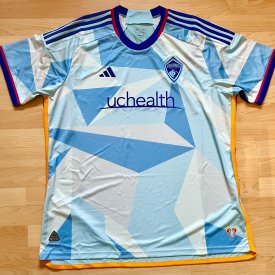 Colorado Rapids Home football shirt 2023 sponsored by uchealth
