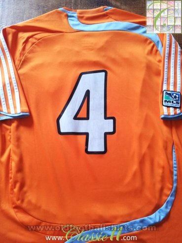 Houston Dynamo Home Fußball-Trikots 2008 - 2009