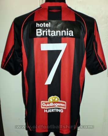 Hjerting IF Home Maillot de foot (unknown year)