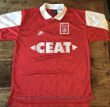 FC Blau-Weiss Linz Away football shirt 1996 - 1997