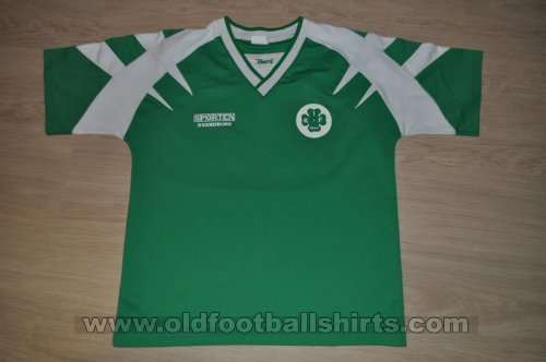 Kirkeby IF Home voetbalshirt  (unknown year)
