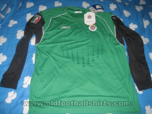 Chivas de Guadalajara Goleiro camisa de futebol 2004