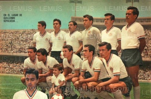 Chivas de Guadalajara Repliche Retro maglia di calcio 1960 - 1962
