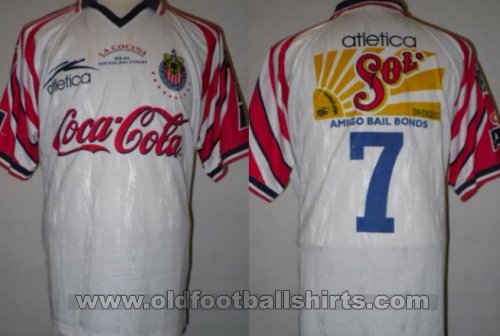 Chivas de Guadalajara Fora camisa de futebol 1998 - 1999