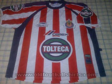 Chivas de Guadalajara Home football shirt 2001 - 2002