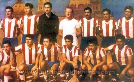 Chivas de Guadalajara Home футболка 1958 - 1959