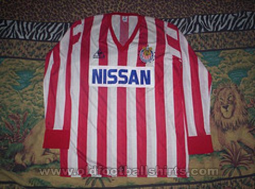 Chivas de Guadalajara Home baju bolasepak 1987 - 1988