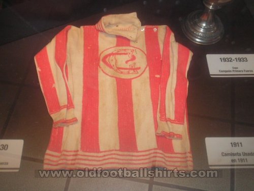 Chivas de Guadalajara Home camisa de futebol 1950 - 1951