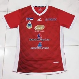 Sabah FA Home football shirt 2018 sponsored by Asian Supply Base