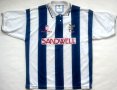 West Bromwich Albion Home fotbollströja 1991 - 1992