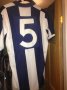 West Bromwich Albion Home baju bolasepak 1986 - 1989