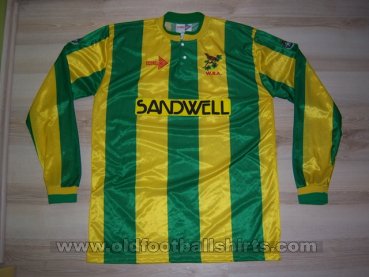 West Bromwich Albion Away football shirt 1989 - 1990