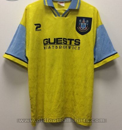 West Bromwich Albion Away football shirt 1995 - 1997