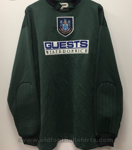 West Bromwich Albion Goalkeeper football shirt 1996 - 1997