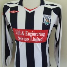 West Bromwich Albion Womens Teams football shirt 2008 - 2009 sponsored by Lift & Engineering Services