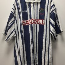 West Bromwich Albion Home football shirt 1992 - 1993 sponsored by Sandwell