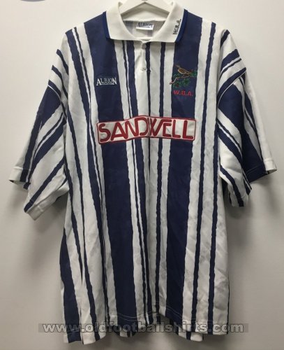 West Bromwich Albion Home football shirt 1992 - 1993