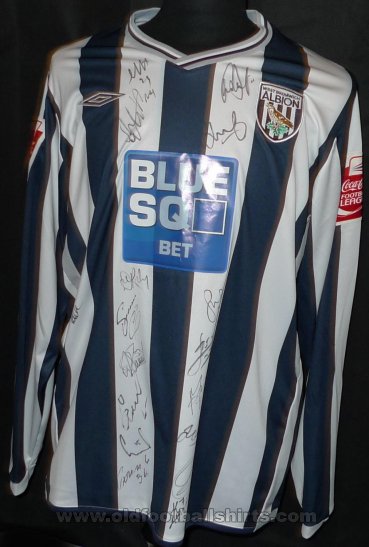 West Bromwich Albion Home football shirt 2009 - 2010