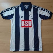 West Bromwich Albion Home football shirt 1981 - 1982 sponsored by BSR