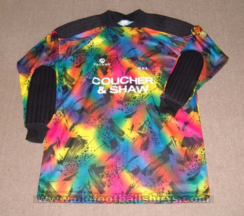West Bromwich Albion Penjaga gol baju bolasepak 1993 - 1994