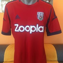 West Bromwich Albion Home football shirt 2012 - 2013 sponsored by Zoopla