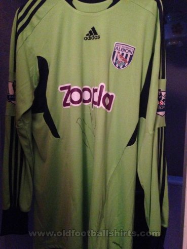 West Bromwich Albion Goalkeeper football shirt 2012 - 2013