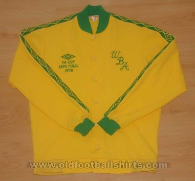 West Bromwich Albion Training/Leisure football shirt 1977 - 1978