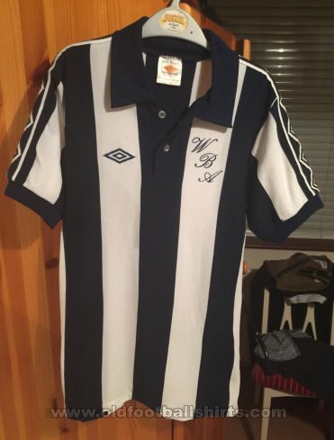 West Bromwich Albion Home fotbollströja 1981 - 1982