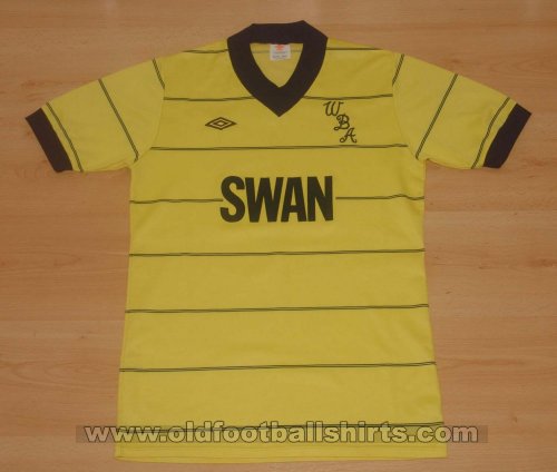 West Bromwich Albion Away football shirt 1982 - 1983