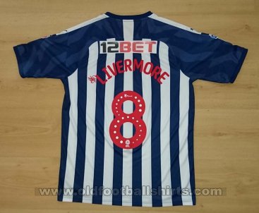 West Bromwich Albion Home חולצת כדורגל 2019 - 2020