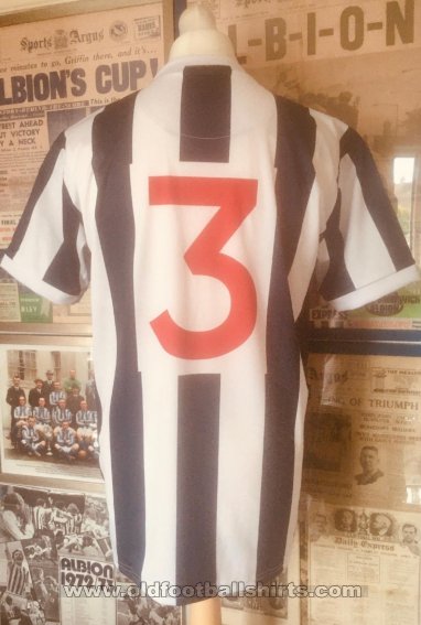 West Bromwich Albion Retro Replicas football shirt 1958 - 1966