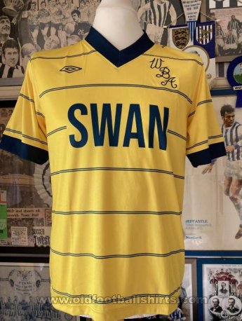 West Bromwich Albion Retro Replicas football shirt 1982 - 1984