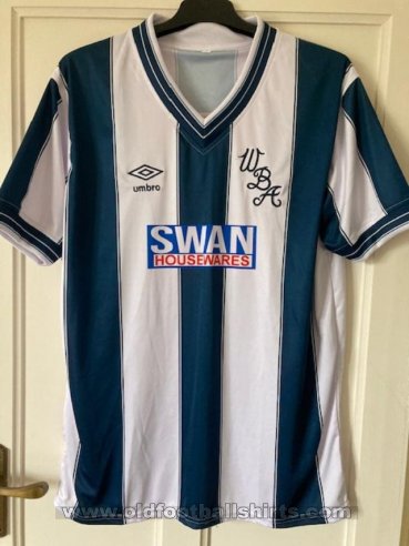 West Bromwich Albion Retro Replicas football shirt 1983 - 1984